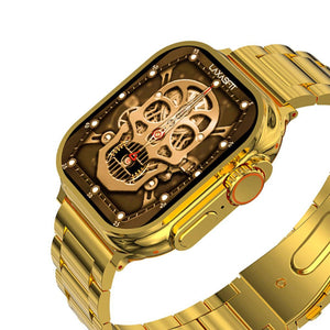 Fendior G9 Ultra Max Gold Smart Watch with 2.02-Inch Full Screen Display