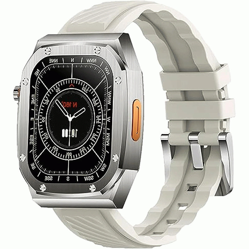 Z79 Max Armour Smart Watch – 2.1" IPS Display, Bluetooth Call, AI Voice Assistant, Compass, Heart Rate & Sports Tracking – Black
