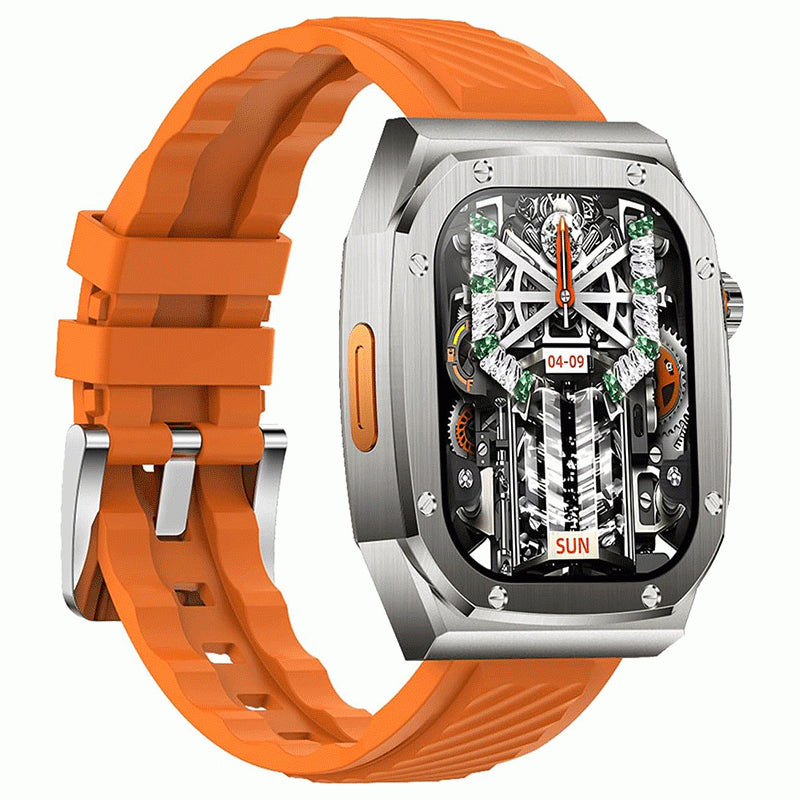 Z79 Max Armour Smart Watch – 2.1" IPS Display, Bluetooth Call, AI Voice Assistant, Compass, Heart Rate & Sports Tracking – Black